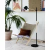 Lampes En Bois-Luminaires Nordlux Lampadaire Nordlux THEO Bois clair, Noir, 1 lumière