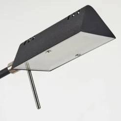 hofstein Lampadaire Norrlida LED Chrome, Noir, 1 lumière* Éclairage Led