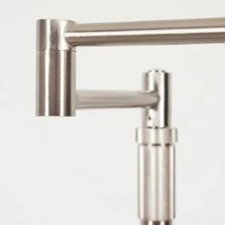 hofstein Lampadaire Norrlida LED Nickel mat, 1 lumière