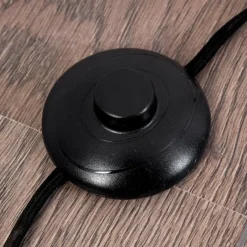 Lampes Industrielles-hofstein Lampadaire Oksbol Brun foncé, Gris, Acier brossé, 2 lumières