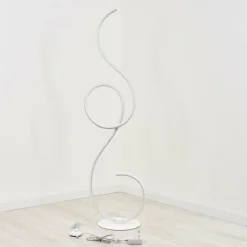 hofstein Lampadaire Olok LED Blanc, 1 lumière