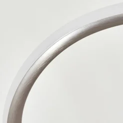 hofstein Lampadaire Olok LED Nickel mat, 1 lumière