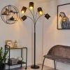 Lampes En Tissu-hofstein Lampadaire Opatija Noir, 5 lumières