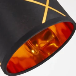 Lampes En Tissu-hofstein Lampadaire Opatija Noir, 5 lumières