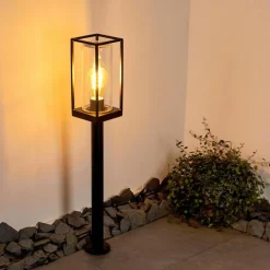 hofstein Lampadaire Palanga Noir, 1 lumière