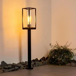 hofstein Lampadaire Palanga Noir, 1 lumière