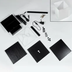 Lampes En Tissu-hofstein Lampadaire Pambor Noir, 1 lumière