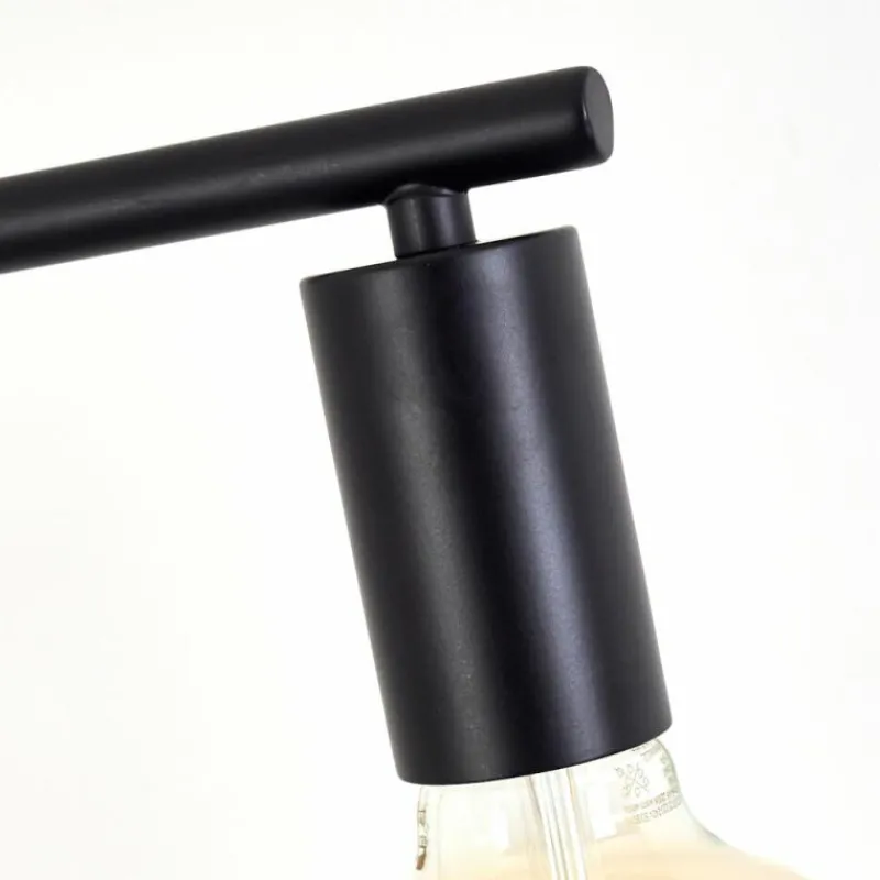 Lampes Industrielles-hofstein Lampadaire Pamunkey Noir, 1 lumière