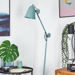 hofstein Lampadaire Pany Bleu, 1 lumière* Lampadaires Et Lampes Sur Pied