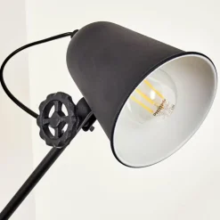 hofstein Lampadaire Pany Noir, 1 lumière* Lampadaires Et Lampes Sur Pied