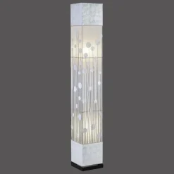 Luminaires Rustiques-Luminaires Paul Neuhaus Lampadaire Paul Neuhaus ABUJA Blanc, 3 lumières