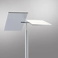 Luminaires Paul Neuhaus Lampadaire Paul Neuhaus ARTUR LED Acier inoxydable, 2 lumières* Éclairage Led