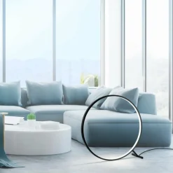 Luminaires Paul Neuhaus Lampadaire Paul Neuhaus HULA LED Noir, 1 lumière, Télécommandes* Éclairage Led