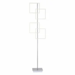 Luminaires Paul Neuhaus Lampadaire Paul Neuhaus INIGO LED Acier inoxydable, 4 lumières, Télécommandes* Éclairage Led