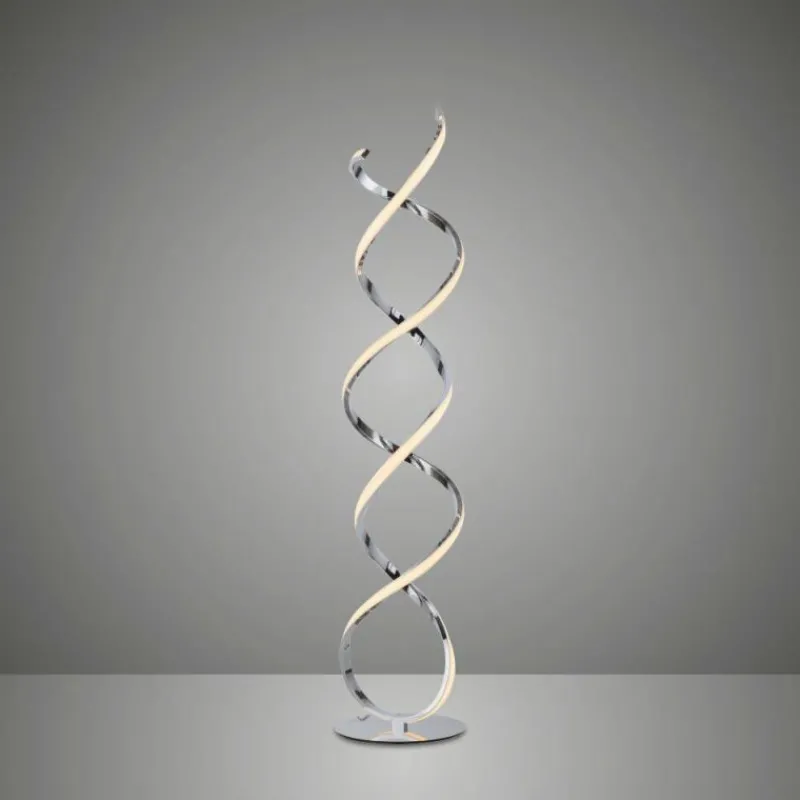 Luminaires Paul Neuhaus Lampadaire Paul Neuhaus KIRIBI LED Chrome, 1 lumière* Lampadaires Et Lampes Sur Pied