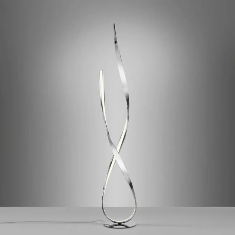 Luminaires Paul Neuhaus Lampadaire Paul Neuhaus LINDA LED Chrome, 1 lumière* Éclairage Led