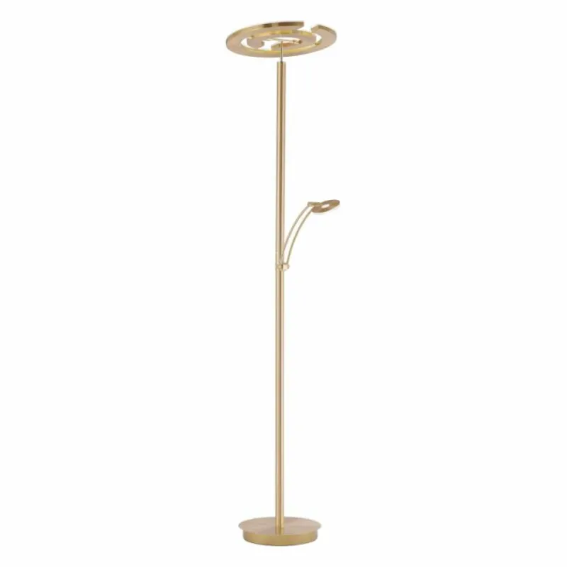 Luminaires Paul Neuhaus Lampadaire Paul Neuhaus MARTIN LED Laiton, 1 lumière* Lampadaires Et Lampes Sur Pied