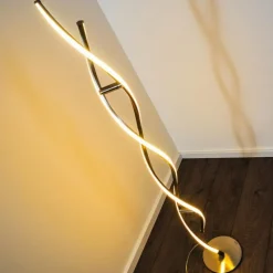 Luminaires Paul Neuhaus Lampadaire Paul Neuhaus POLINA LED Acier inoxydable, 2 lumières* Éclairage Led