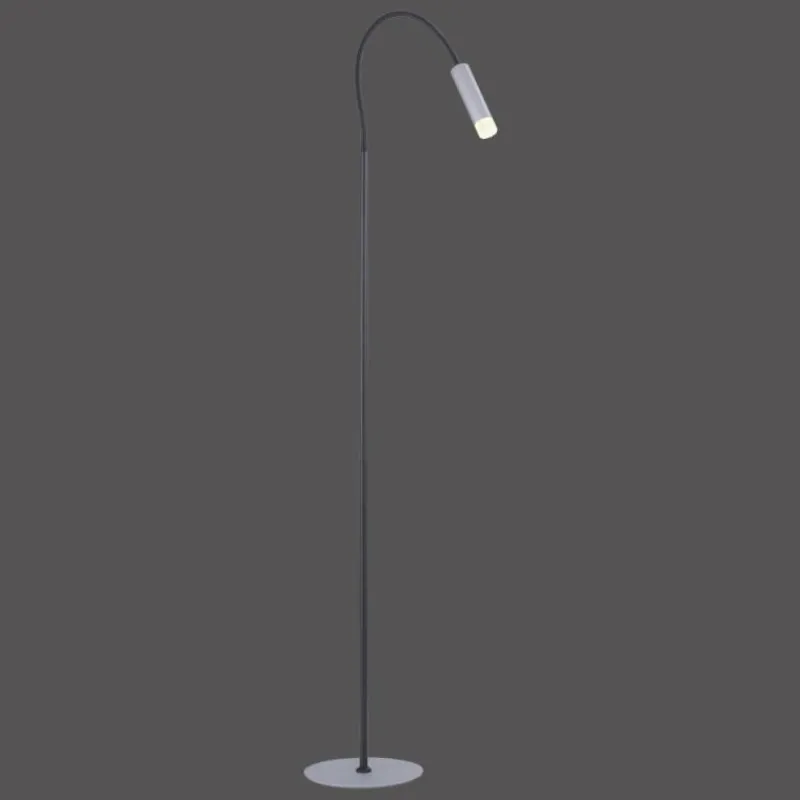 Luminaires Paul Neuhaus Lampadaire Paul Neuhaus PURE-GEMIN LED Aluminium, Noir, 1 lumière* Lampadaires Et Lampes Sur Pied