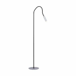 Luminaires Paul Neuhaus Lampadaire Paul Neuhaus PURE-GEMIN LED Aluminium, Noir, 1 lumière* Lampadaires Et Lampes Sur Pied