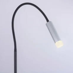 Luminaires Paul Neuhaus Lampadaire Paul Neuhaus PURE-GEMIN LED Aluminium, Noir, 1 lumière* Lampadaires Et Lampes Sur Pied