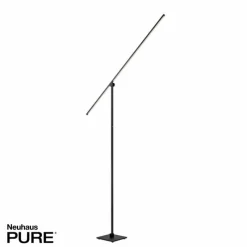 Luminaires Paul Neuhaus Lampadaire Paul Neuhaus PURE-GRAFO LED Noir, 1 lumière* Éclairage Led