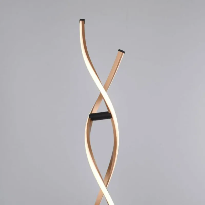 Lampes Dorées-Luminaires Paul Neuhaus Lampadaire Paul Neuhaus POLINA LED Noir, 1 lumière