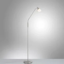Luminaires Paul Neuhaus Lampadaire Paul Neuhaus PINO LED Argenté, 1 lumière
