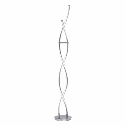 Paul Neuhaus Q-Serie Lampadaire Paul Neuhaus Q-MALINA LED Acier inoxydable, 2 lumières, Télécommandes