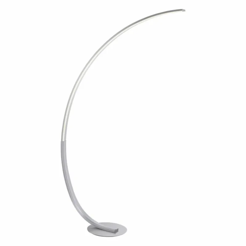 Paul Neuhaus Q-Serie Lampadaire Paul Neuhaus Q-VITO LED Acier inoxydable, 1 lumière, Télécommandes
