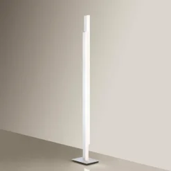 Paul Neuhaus Q-Serie Lampadaire Paul Neuhaus Q-TOWER LED Aluminium, 2 lumières, Télécommandes