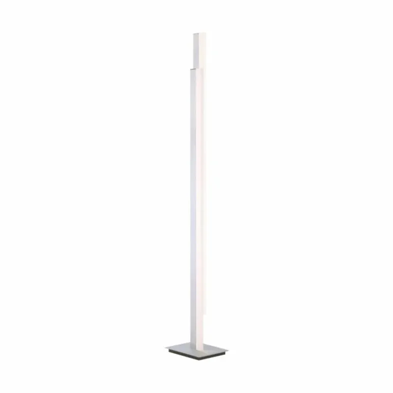 Paul Neuhaus Q-Serie Lampadaire Paul Neuhaus Q-TOWER LED Aluminium, 2 lumières, Télécommandes