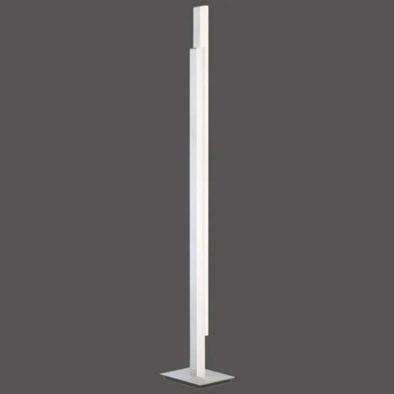 Paul Neuhaus Q-Serie Lampadaire Paul Neuhaus Q-TOWER LED Aluminium, 2 lumières, Télécommandes