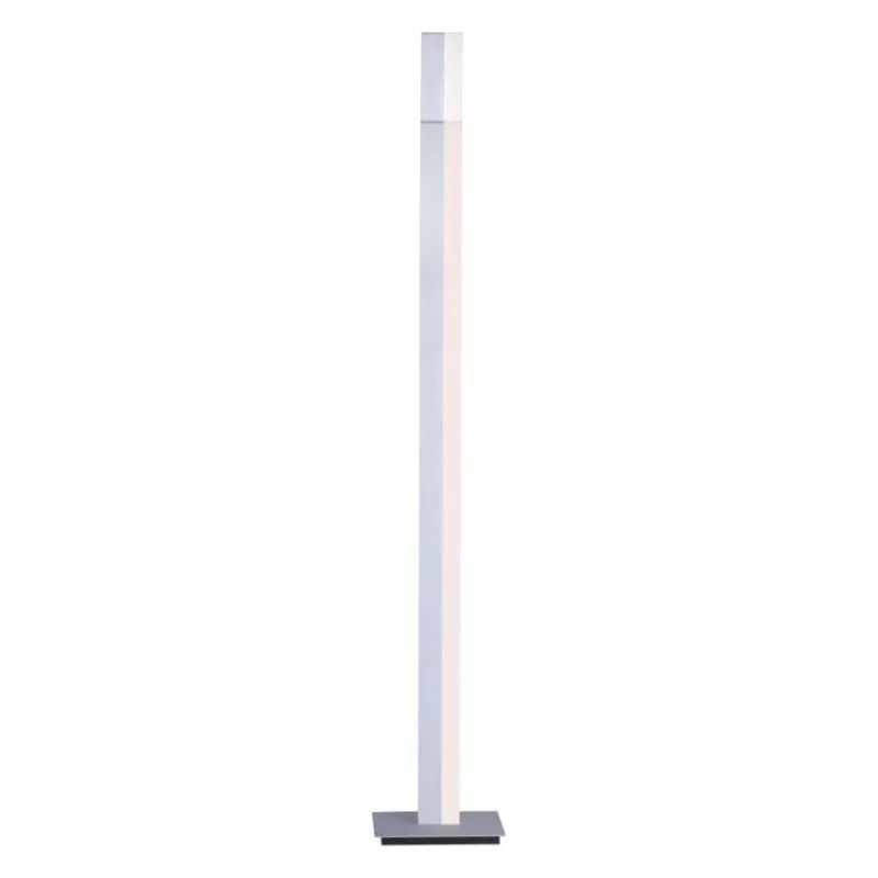 Paul Neuhaus Q-Serie Lampadaire Paul Neuhaus Q-TOWER LED Aluminium, 2 lumières, Télécommandes