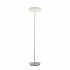 Paul Neuhaus Q-Serie Lampadaire Paul Neuhaus Q-ETIENNE LED Acier brossé, 1 lumière, Télécommandes