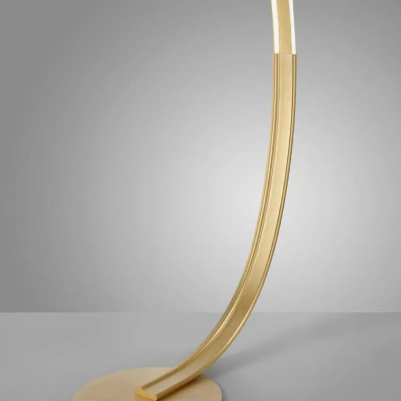 Paul Neuhaus Q-Serie Lampadaire Paul Neuhaus Q-VITO LED Laiton, 1 lumière, Télécommandes