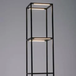 Luminaires Paul Neuhaus Lampadaire Paul-Neuhaus CONTURA LED Noir, 4 lumières* Éclairage Led