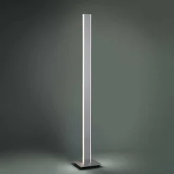 Paul Neuhaus Q-Serie Lampadaire Paul-Neuhaus Q-ADRIANA LED Aluminium, 2 lumières, Télécommandes