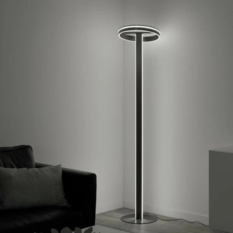 Paul Neuhaus Q-Serie Lampadaire Paul-Neuhaus Q-VITO LED Anthracite, 3 lumières, Télécommandes
