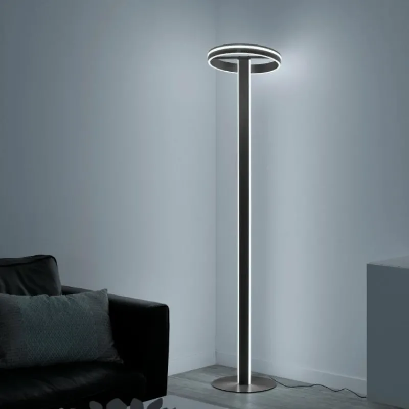 Paul Neuhaus Q-Serie Lampadaire Paul-Neuhaus Q-VITO LED Anthracite, 3 lumières, Télécommandes
