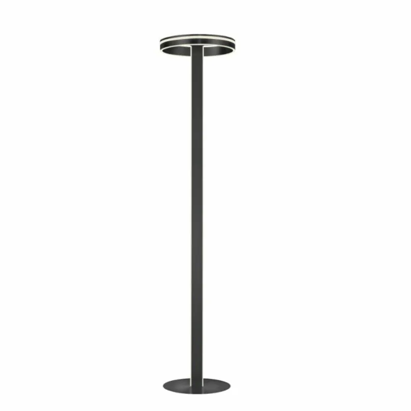 Paul Neuhaus Q-Serie Lampadaire Paul-Neuhaus Q-VITO LED Anthracite, 3 lumières, Télécommandes