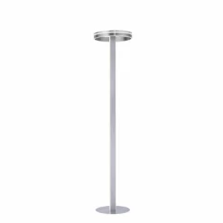 Paul Neuhaus Q-Serie Lampadaire Paul-Neuhaus Q-VITO LED Acier brossé, 3 lumières, Télécommandes
