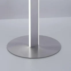 Paul Neuhaus Q-Serie Lampadaire Paul-Neuhaus Q-VITO LED Acier brossé, 3 lumières, Télécommandes