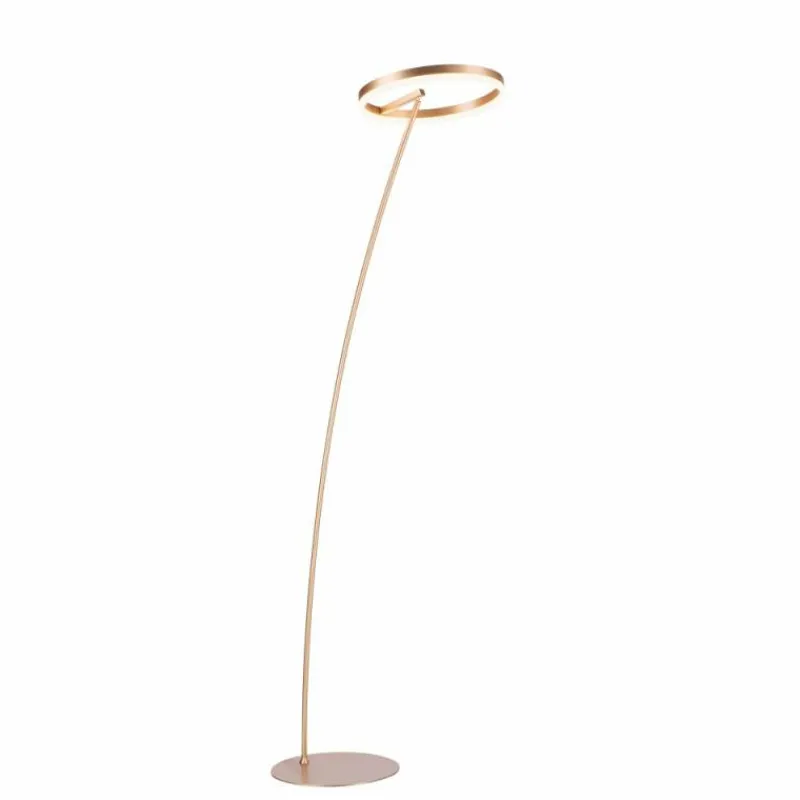 Luminaires Paul Neuhaus Lampadaire Paul-Neuhaus TITUS LED Laiton, 1 lumière* Lampadaires Et Lampes Sur Pied