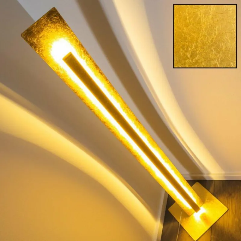 Lampes Dorées-hofstein Lampadaire Petrolia LED Or, 1 lumière