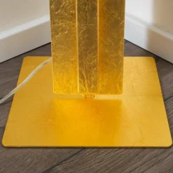 Lampes Dorées-hofstein Lampadaire Petrolia LED Or, 1 lumière