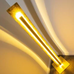 Lampes Dorées-hofstein Lampadaire Petrolia LED Or, 1 lumière