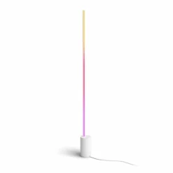 Luminaires Philips Lampadaire Philips Hue Signe LED Blanc, 1 lumière, Changeur de couleurs