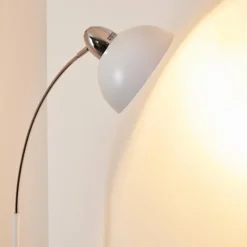 hofstein Lampadaire Poitou Blanc, 1 lumière