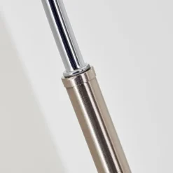 hofstein Lampadaire Poitou Nickel mat, 1 lumière